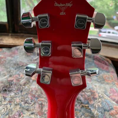 Fender D’Aquisto Deluxe Custom Shop Red image 6