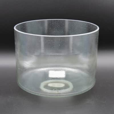 Crystal Tones 8" Sage Aura Gold Quartz Crystal Singing Bowl (D#4+15) image 2