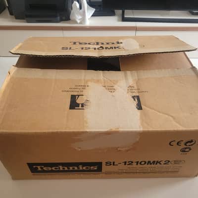 Technics SL-1210 MK2 + Shure White Label + Original Box & Manual image 9