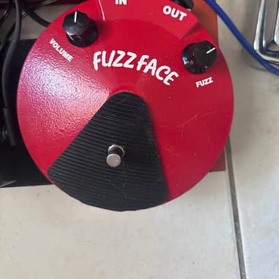 Dunlop JHF2 Jimi Hendrix Signature Fuzz Face 1990 - 1998 - Red image 1