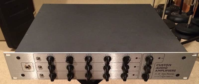 Custom Audio Amplifiers 3+ SE Bob Bradshaw Rack Mountable PreAmp image 1