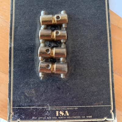 Schecter Van Nuys Jazz Bass Precision Bass 1980s Brass image 1