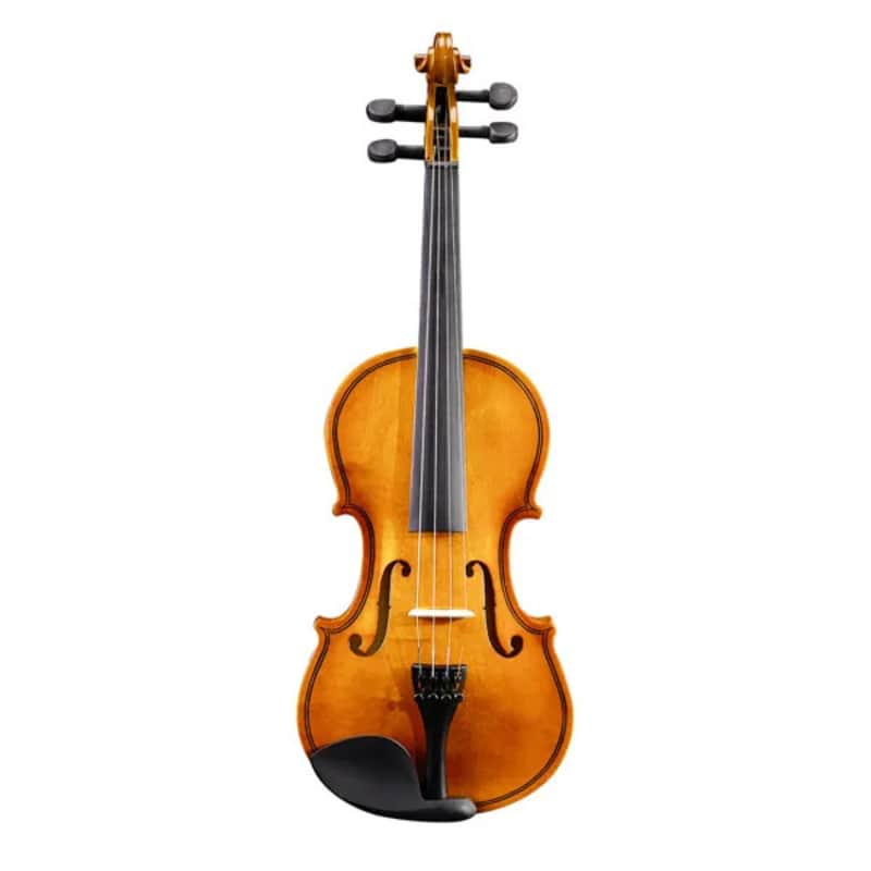 3/4 Beginner Acoustic Violin Kit w/ Case, Bow, Shoulder Rest, Rosin & Strings – Student Starter Set image 1