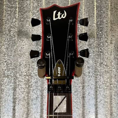 ESP LTD GH-600 Gary Holt EMG Floyd Rose Black Guitar & Case LGH600BLK #0106 Used image 4