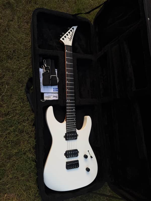 Jackson American Series Virtuoso HT with Streaked Ebony Fretboard 2024 - Present - Snow White image 1