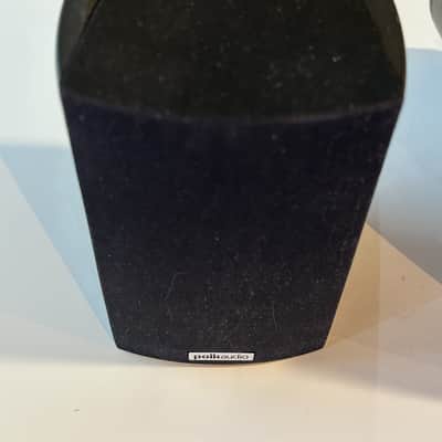 Polk RM 201 (pair) and RM101 (pair) mid-1990s - Black / aluminum construction image 4