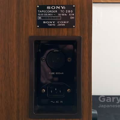 Sony TC-280 Reel-to-Reel Tape Recorder TC 280 Japan 1975 image 6