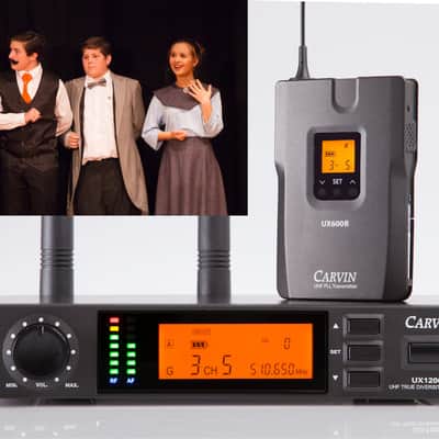 UX1200BP1T Wireless Headset Microphone System-Tan image 3