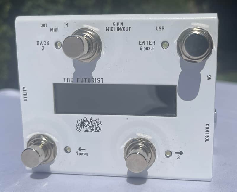 Matthews Effects The Futurist MIDI Controller 2022 - White (smallest midi controller) image 1