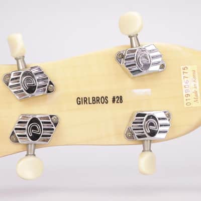 90s Danelectro '59 DC Long Scale 4-String Sparkle Bass Wendy & Lisa #37081 image 14