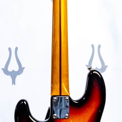 JooDee Performer Series JPB-500YS 1970s P-Bass Yellow Sunburst image 6