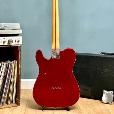 Fender Telecaster Thinline 1971 - Candy Apple red image 9