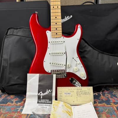 Fender Japan Stratocaster Standard ST-STD Candy Apple Red - 2008 image 1