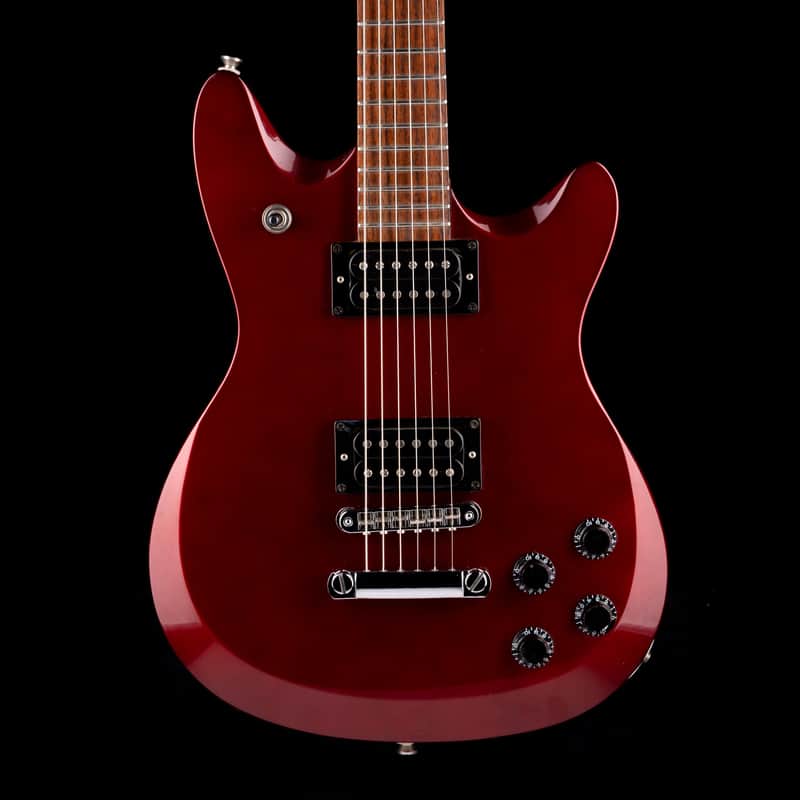 Used Squier M-80 Red Electric Guitar