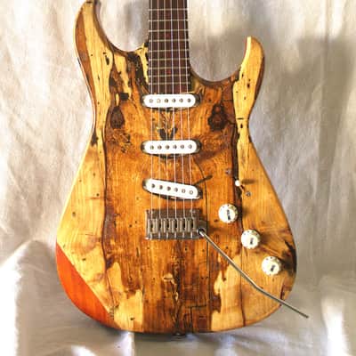 Bhakatt Double Cut 2026 - Body Polyurethanes neck oil finish, beautiful figure wood image 2