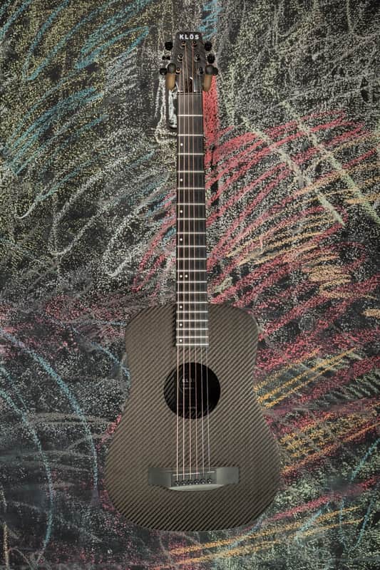 USED Klos Carbon Fiber Travel Guitar image 1