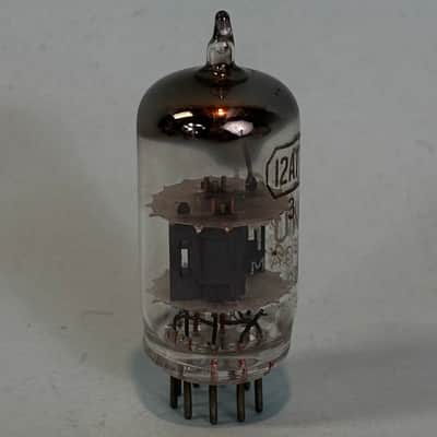 1950s Tung Sol 12AT7 ECC81 Vintage Gray Plate D Getter Preamp Tube! T516 image 4