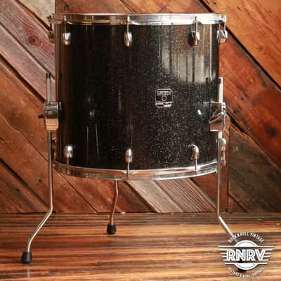 Gretsch Catalina Club 18" Floor Tom Black Sparkle image 1