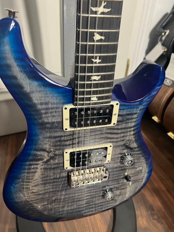 PRS S2 Custom 24 LTD GW Faded Grey Black Blue -EB FB 2022 - GW Faded Grey Black Blue