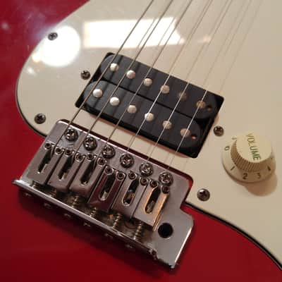 Fullerton Single Humbucker Doublecut Electric Red image 4