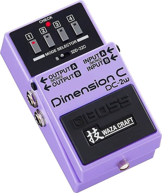 Boss DC-2W Dimension C Chorus Waza Craft - Purple image 1