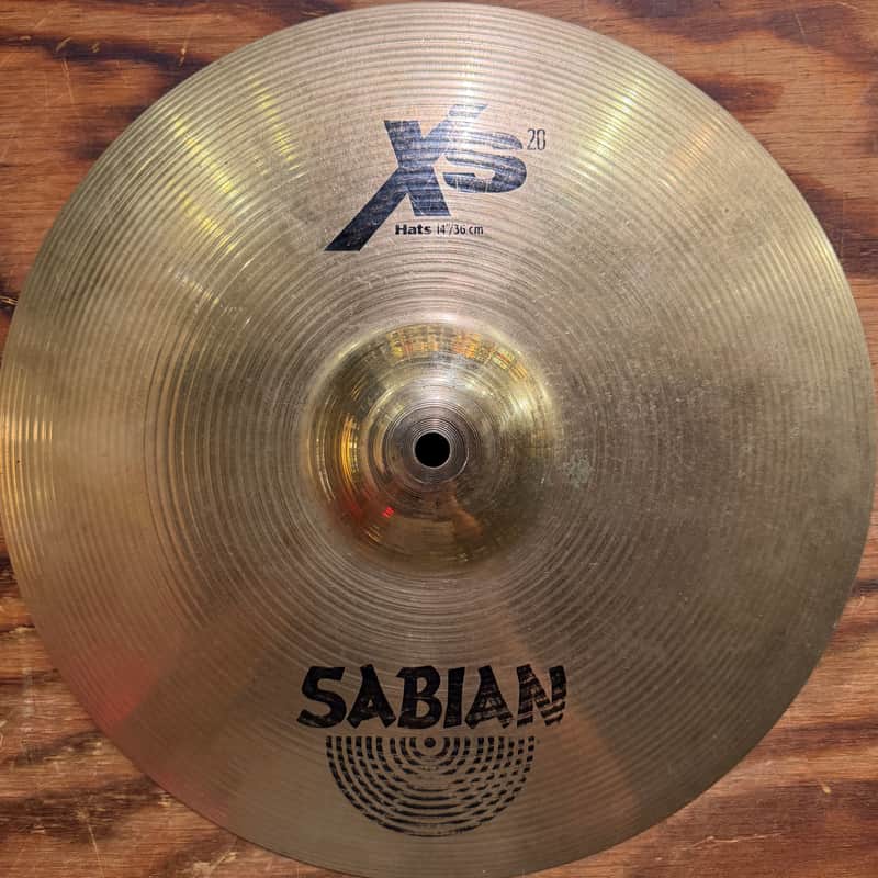 Sabian 14" XS20 Hi-Hat Cymbal (Bottom) 2008 - 2015 - Natural image 1