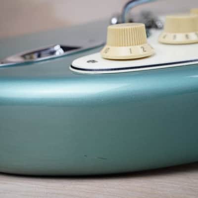 Fender ST62-TX Stratocaster Reissue MIJ 2012 Ocean Turquoise Metallic Made in Japan w/ Bag image 7