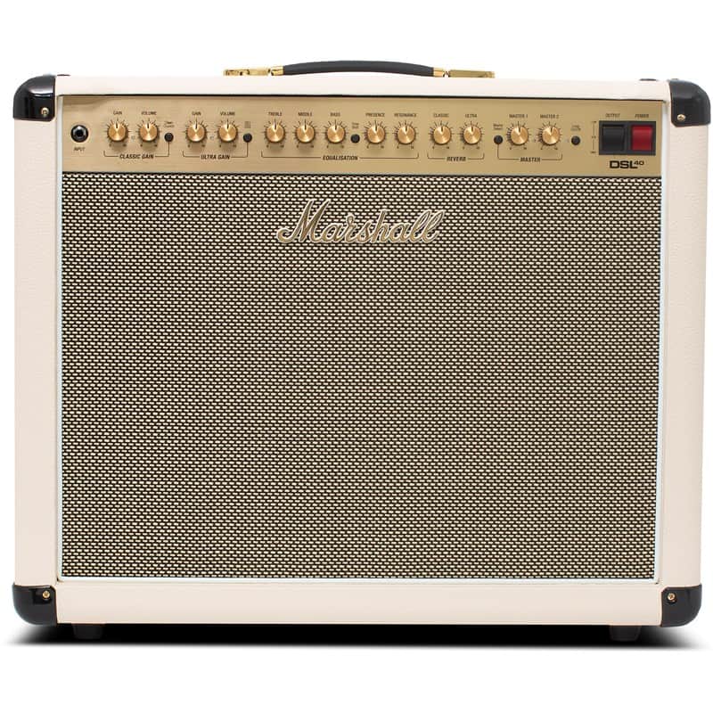 Marshall DSL40CR Special LTD 40W 1x12 Valve Combo, Cream image 1
