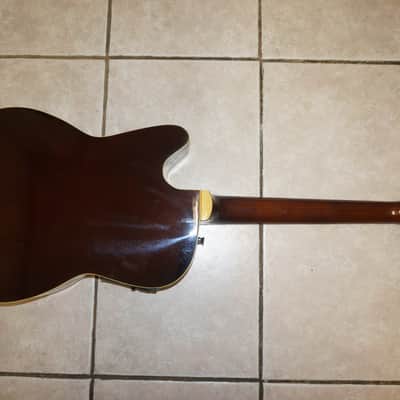 Thin body acoustic electric guitar image 4