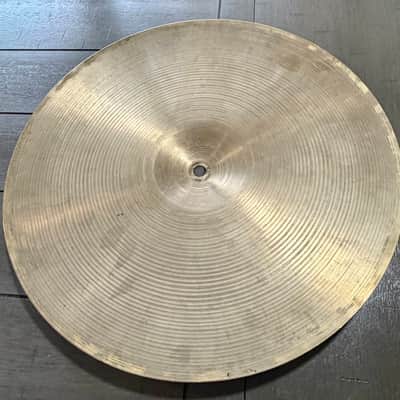 Zildjian 15" A. Zildjian '60s Stamp Hi-Hat Cymbals (Pair) 1960s - Traditional image 4