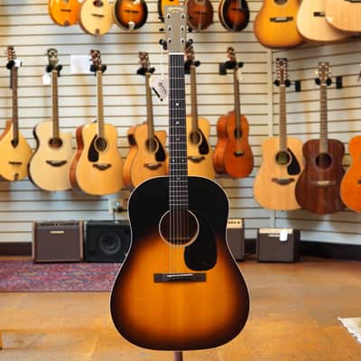 Martin DSS-17 Whiskey Sunset Slope Shoulder Dreadnought Acoustic Guitar Whiskey Sunset w/Padded Gig Bag image 4