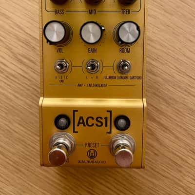 Walrus Audio Mako ACS1 Amp + Cab Simulator 2021 - 2024 - Gold image 4