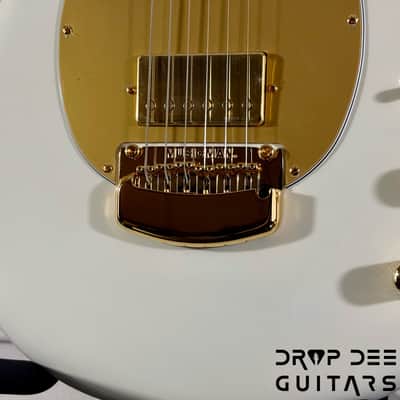 Ernie Ball Music Man Cory Wong StingRay II Deluxe Electric Guitar w/ Case-Polaris White image 7