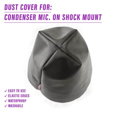 DUST COVER for Condenser Mics On Shockmount image 6