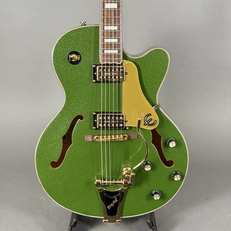 Epiphone Emperor Swingster Forest Green Metallic Goldhardware image 1