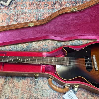 2024 (1of5) Gibson Custom Shop Les Paul "Senior" 1954 Reissue Mahogany Top Single P90 - Vintage Sunburst image 11