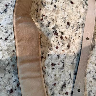 Harley Davidson Leather guitar strap - Black image 6