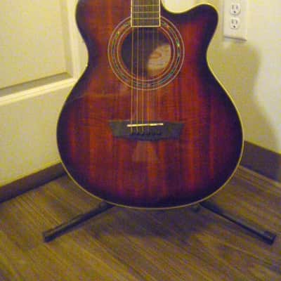 Washburn EA55G-A-U 2020s - Koa burst image 2