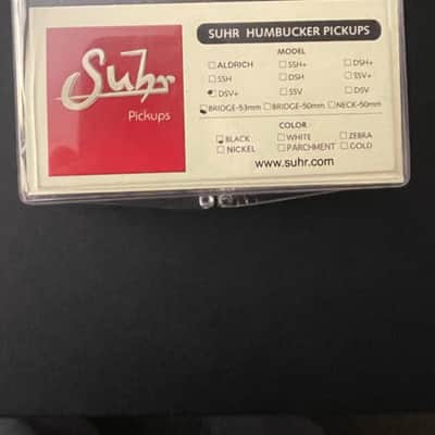 Suhr DSV Bridge Humbucker Pickup – 53mm Spacing – Tested & Working 2010s - Black image 3