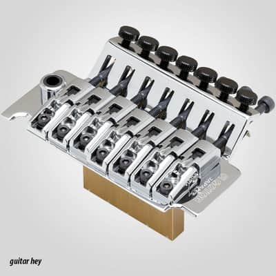 NEW Gotoh GE1996T-7 Floyd Rose Locking Tremolo 7-String Bridge 36mm Block CHROME image 1