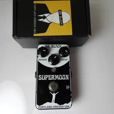 Mr. Black Supermoon Reverb Effects Pedal Free USA Shipping image 1