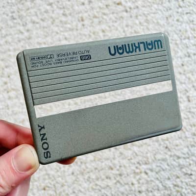 Front Panel for Sony WM-503 Walkman Cassette Player, Grey Looking ! Super Rare ! image 5