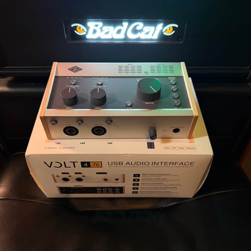 Universal Audio Volt 476 USB-C Audio Interface 2021 - Present - Tan / Gray image 1