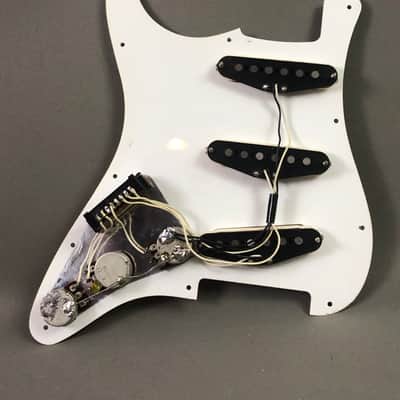 Vintage Fender Japan 1982 JV Era Relic Strat Guitar Pickups Loaded Pickguard MIJ image 11