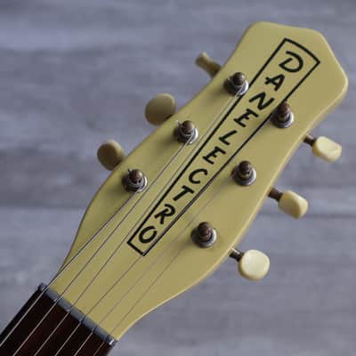 1990's Danelectro Korea '56 U2 Electric Guitar (Cream) image 2