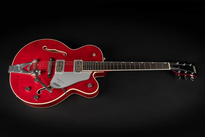1989 Gretsch 6119 Tennessee Rose Quilted Maple - Deep Cherry | Reverb