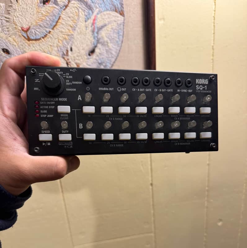 Korg SQ-1 CV Step Sequencer/Sync Box 2015 - Present - Black image 1