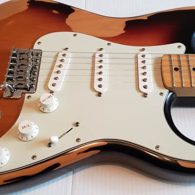 Fender Standard Stratocaster RELIC  2016 Sunburst/Relic image 2