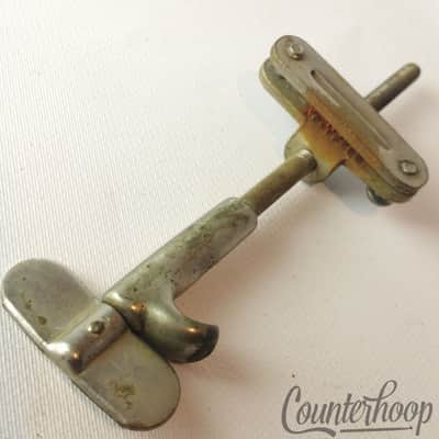 *Leedy Strainer Vintage 10s Snare Drum Tensioner Wood-Hoop-Mount 3 3/4" Rod USA* image 2