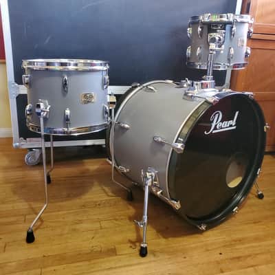 Pearl Export Series Drumset Portable Kit Grey Drumkit Excellent Conditions image 6